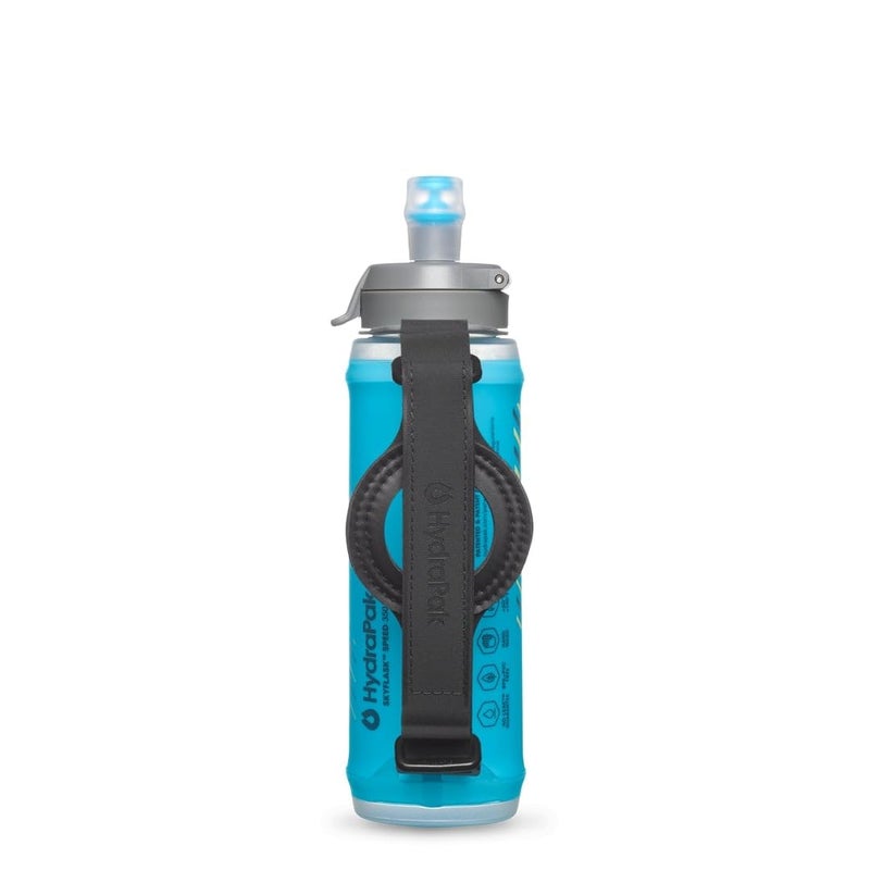 هيدراباك HydraPak SkyFlask Speed ​​- زجاجة مياه جارية محمولة قابلة للطي (350 مل، 500 مل، 500 مل معزولة) - حزام قابل للتعديل، خفيف الوزن، غطاء مقاوم للانسكاب - Image 1